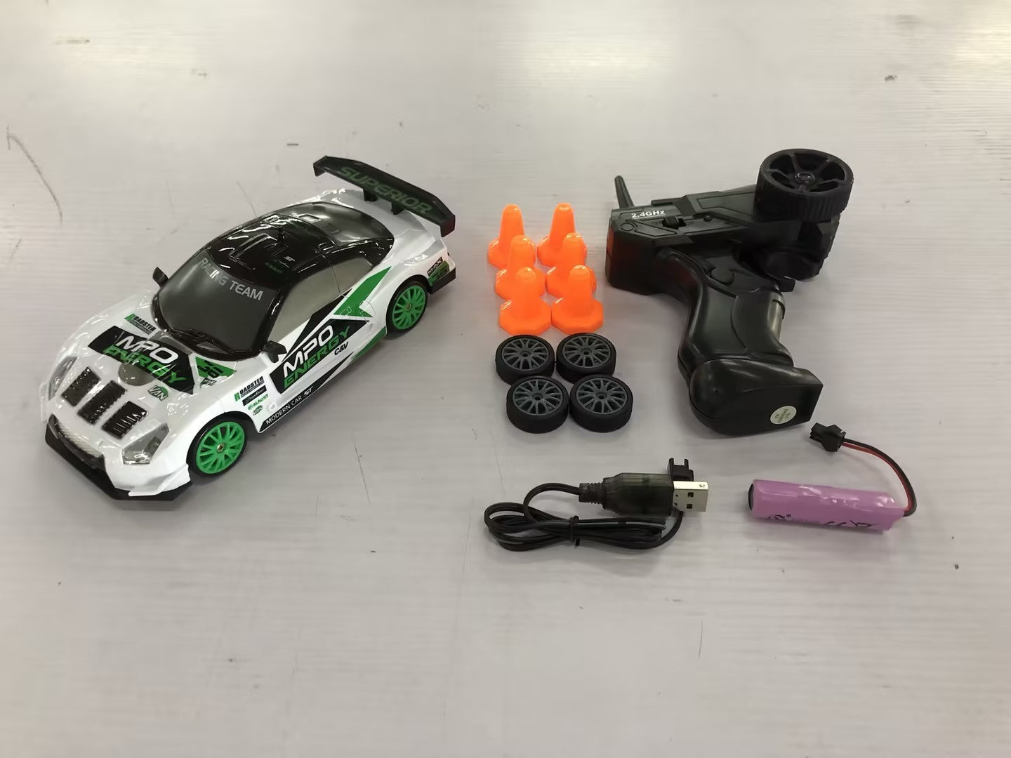 2.4G Drift RC Car - 4WD Remote Control GTR Model AE86