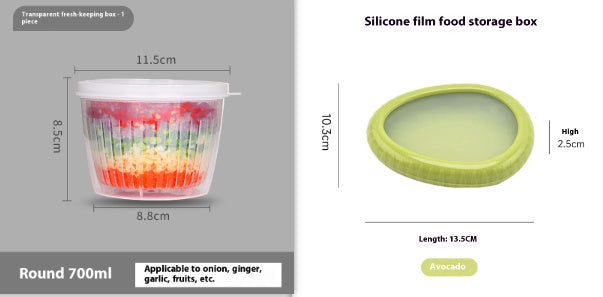 Fruit Crisper Silicone Film Sealed Mini