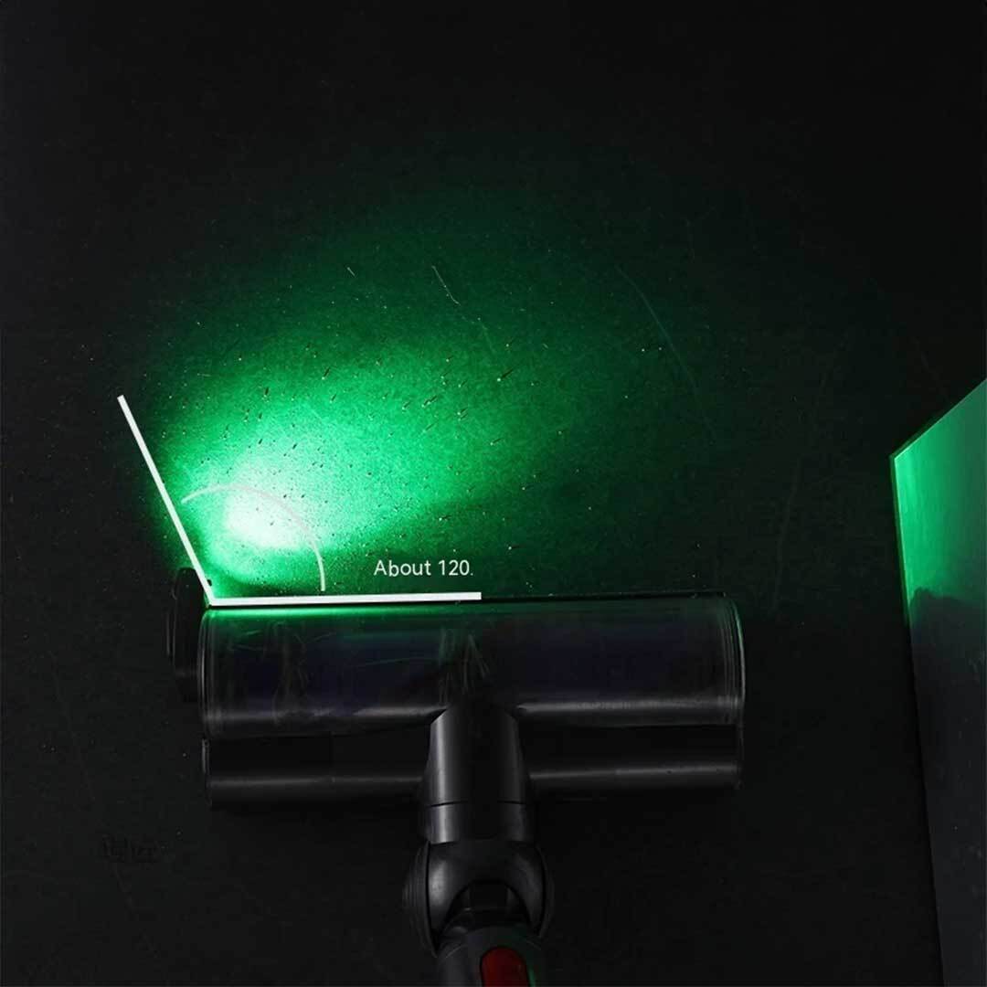 إزالة الغبار للمكنسة الكهربائية بالضوء الأخضر | شحن مجاني | بازارشوب