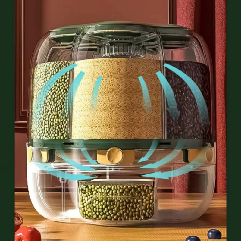 6 Grid Food Container