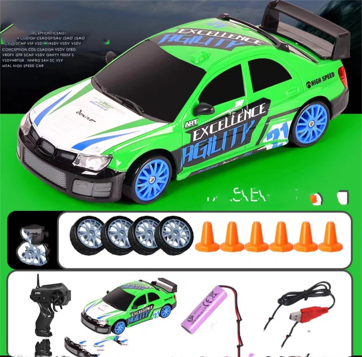 2.4G Drift RC Car - 4WD Remote Control GTR Model AE86