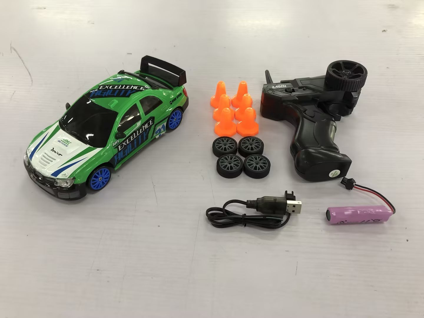 2.4G Drift RC Car - 4WD Remote Control GTR Model AE86