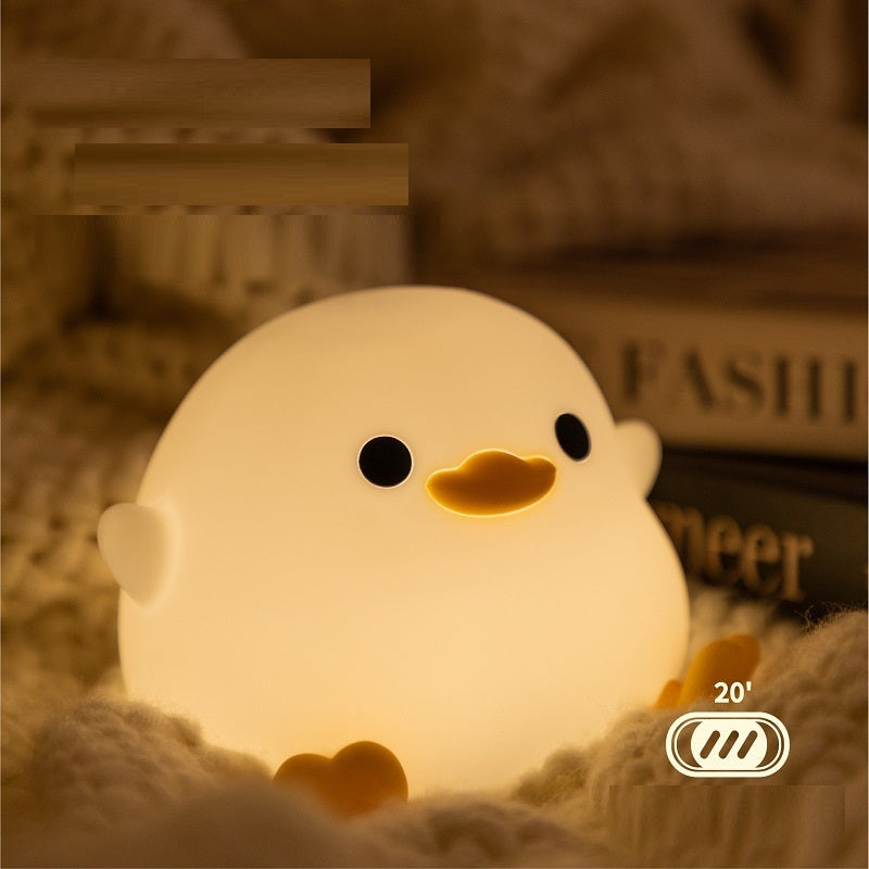 Doudou Duck Silicone Alarm Lamp