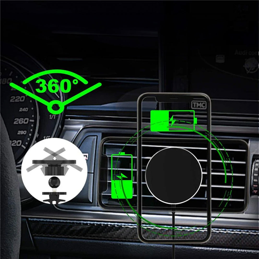 Magnetic Car 15W Car Magnetic Wireless  Charger