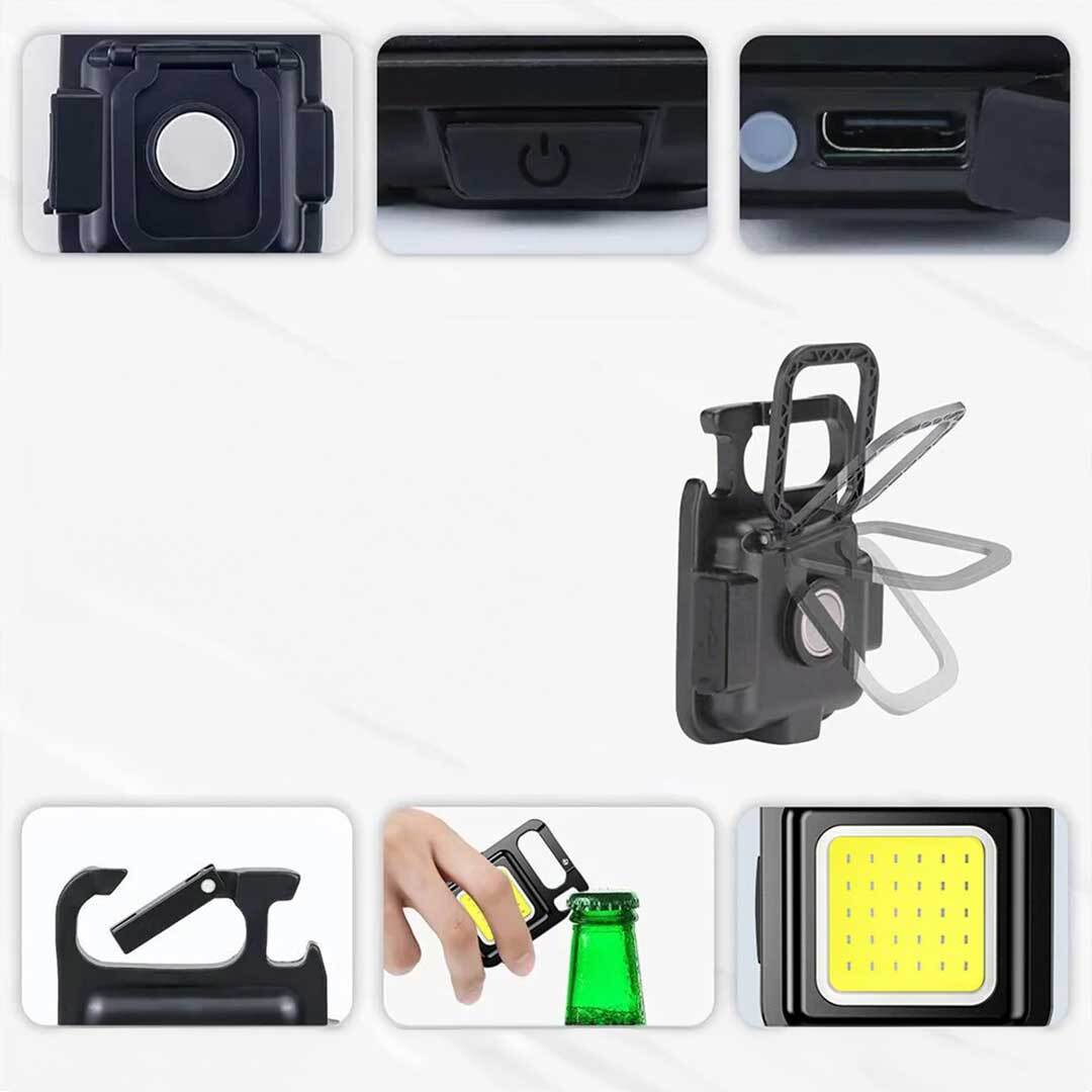 Mini Portable Flashlight Keychain
