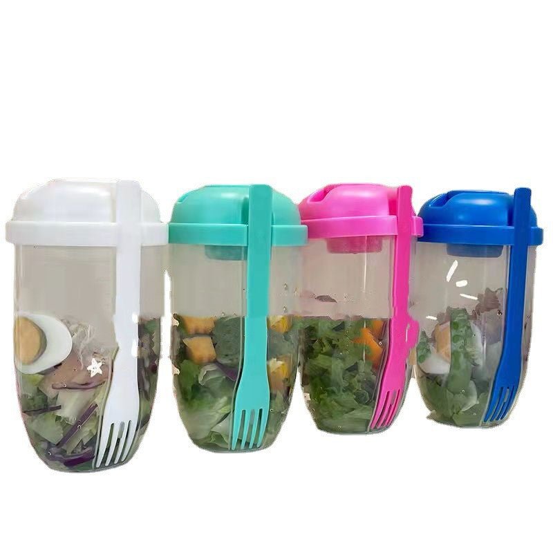 Portable lunchbox with spoon