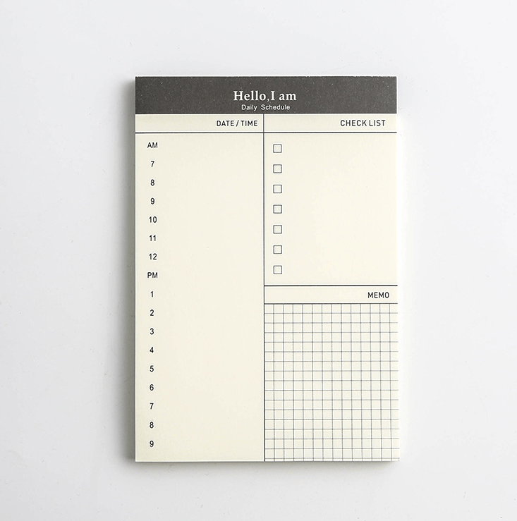 Business Day Planner