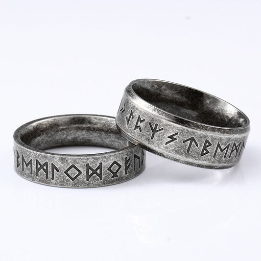 Stainless Steel Viking Ring