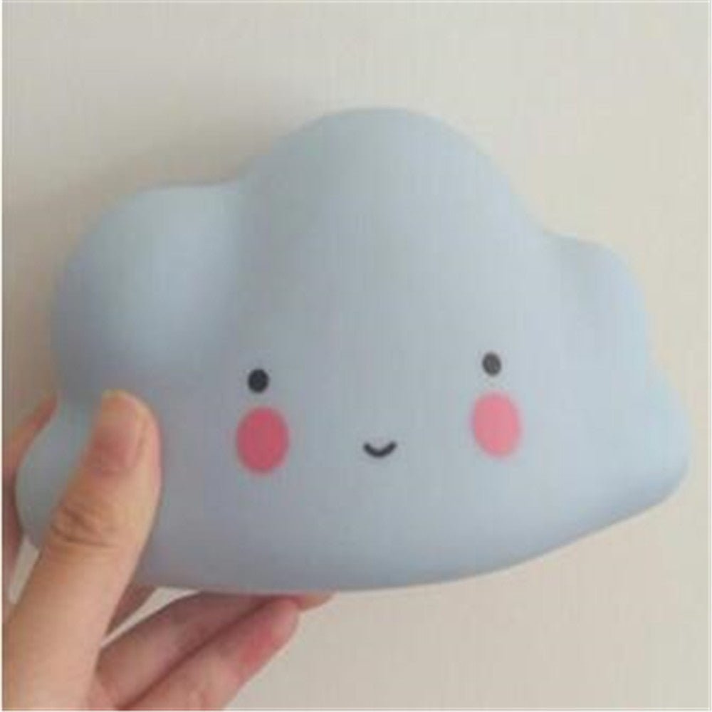 Home bedroom decoration white cloud night light