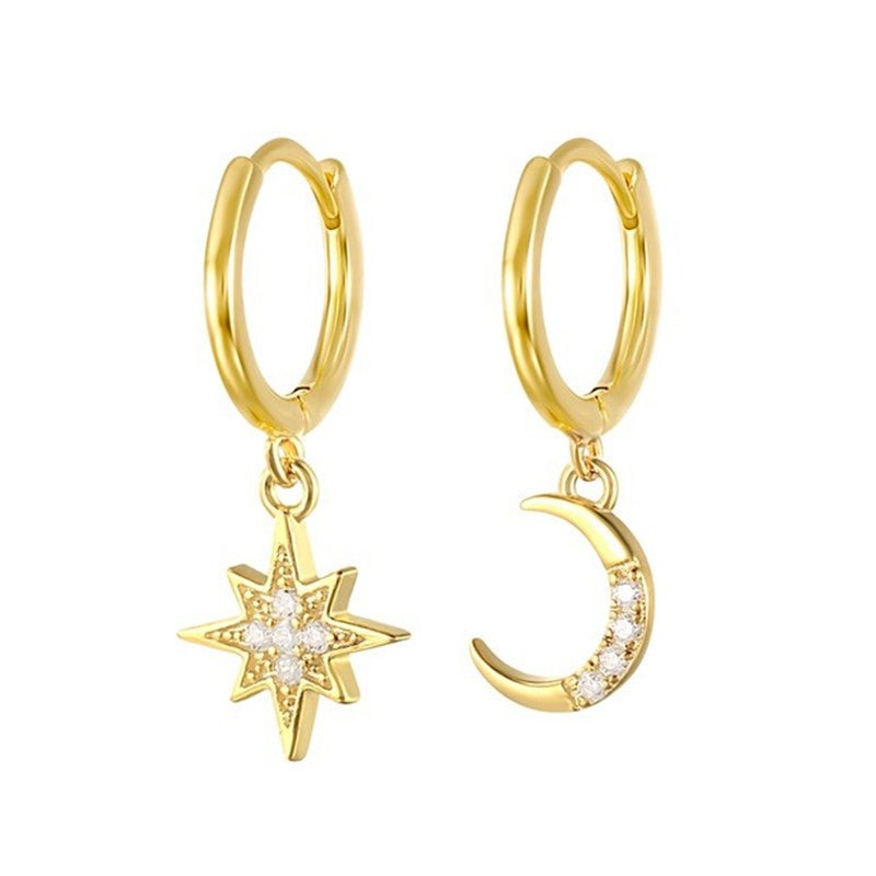 Sun & Star earrings women